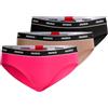 HUGO Triplet Brief Stripe 10240727, Breve Donna, 999Assorted Pre-Pack,