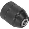 Blaihild Mandrino Autoserrante 0,8-10 Mm 3/8-24UNF Connessione Autoserrante per Foratura di Precisione, Corpo in Lega di Alluminio per Punte da Muratura in Legno e Metallo, Diametro 41 Mm Previene lo