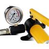 AUBEST Piegatore idraulico, Pompa idraulica dell'OPP Pompa a mano Pompa a mano Idraulica Pompa a mano Manuale Punp CP-180. for collegare la testa di crimpatura(With gauge)
