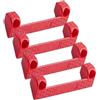 Genérico Porta attrezzi per metro a nastro, clip portaoggetti da garage in ABS da 9 cm, design compatto per montaggio a cintura, base per attrezzi durevole, , organizer