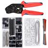 AUBEST Piegatore idraulico, SN-28B SN-48B SN-58B Set di pinze di crimpatura for JST ZH1.5 2.0PH 2.5XH EH SM Connettori Servo Kit attrezzi a crimper(SN-28B 1550PCS460PCS)