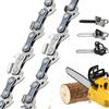 Hoypeyfiy Set di 2 catene per motosega da 20 cm, 3/8, 1,1 mm, 33 TG, ricambio per Einhell Fortexxa 18/20 TH, ricambio per Worx WG349E