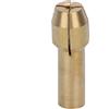 Generic Set di Pinze in Ottone Mini Pinze per Trapano per Utensile Rotante e Smerigliatrice Elettrica 10 Pezzi 0,5-3,2 Mm Durevole Dorato (Diametro della coda 4,3 mm)