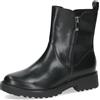 CAPRICE Stivaletti da donna in pelle con suola termica, Nero (Black Nappa), 41 EU