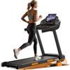 UMAY Tapis Roulant Salvaspazio con Inclinazione 15%, Tapis Roulant Elettrico 12KM/H, Tapirulan Pieghevole da Casa con Motore da 3.0 HP e Display LED, Carico Massimo 136KG