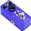 HUIOP Simulatore Acustico Pedale per Chitarra Mini Pedale AC Stage 3 Modalità Suono per Chitarra Acustica Piezo/Standard/Jumbo per Pedale Effetti per Chitarra Elettrica True Bypass DC 9V 6,35mm