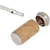 ibasenice Tappo in Sughero per Flauto Testata in Ottone Accessori per Flauto Traverso Facile Installazione e Rimozione Resistente e Tenuta Stagna