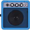 YDuupxe Mini Amplificatore per Chitarra Portatile da 5 W 5 * 2.4 * 4.9 Pollici Amplificatore per Chitarra Spreaker con Funzione Overdrive Jack per Cuffie per Elettrica (BLUE)