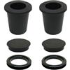 Generico Anello Foro Ombrellone Tavolo da Esterno,6 Pezzi Anello Parasole per Tavolo da Giardino | Adatto a Fori 5-6 cm Parti di Ricambio per Caffetteria Spiaggia Deck Picnico