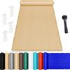 CONGCLI Vela Ombreggiante Rettangolare 140 x 140 cm, Hdpe, Traspirante, Permeabile, Antistrappo, Protezione Solare, Tenda da Sole con Occhielli, per Esterno Terrazzo Giardino, Giallo sabbia