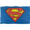 LOGOVISION Superman Classic Logo Coperta super morbida al tatto setoso - 91 x 147 cm