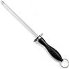 PARENCE Acciaino per Coltelli - Affilatore Manuale da Cucina - Manico Ergonomico con Anello di Sospensione - 18 cm