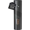 Noa Home Deco Macina Pepe Elettrico, Macina Sale e Pepe Elettrico Nero a Batteria, 110ml Grande Capacità, 5 Livelli Regolabili con Spazzola e Finestra Visiva