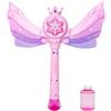Generico Macchina Per Bolle | Bastone Per Macchina Per Bolle Wings Design | Pistola Mitragliatrice Con Di Unicorno Illuminata Con | Creatori Di Per Regali Per Bambini, Feste Di Compleanno Al Co