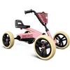 BERG Buzzy Rosa Go-Kart a Pedali per Bambini 2-5 Anni | Macchinina Cavalcabile con 4 Ruote Stabili per Bambini | Sedile Regolabile e Certificato Sicurezza