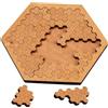 Generico Puzzle Con Geometria In Legno - Puzzle In Legno Difficili E Difficili Per Adulti | Puzzles Educativo Con Vassoio Rompicapo | Puzzles Irregolari In Leg-no Impegnativi Per Amici Di Famiglia (A)