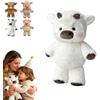 Generico Peluche Di Muccas Delle Highlands Che Corre, 45 Cm Adorabile Muccas Pelosa Che Corre Peluche, Morbidi Cuscini A Forma Di Animale Per La Cameretta Dei Bambini, La Casa, Il Compleanno O La Classe