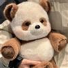 Generico Peluche Che Corre, 45CM Simpatico Running Peluches Panda Gigante, Cuscino Animale Peluches Corsa con Gambe Mobili Interattive, Antistress Animali Peluche Panda Che Corre per Bambini Adulti