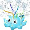 KIKVTER Giochi d'Acqua Sprinkler per Bambini - Irrigatore da Giardino ed Esterno per Cortile, Prato e Attività All'Aperto