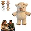 Generico Peluche Di Muccas Delle Highlands Che Corre, 45 Cm Adorabile Muccas Pelosa Che Corre Peluche, Morbidi Cuscini A Forma Di Animale Per La Cameretta Dei Bambini, La Casa, Il Compleanno O La Classe