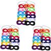 Toyvian 36 Maschere Supereroi in Feltro Con Fascia Elastica Regolabile Per Bambini Accessori Per Costumi Di Carnevale Halloween Feste Di Compleanno E Giochi Di Ruolo