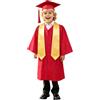 Generico Toga Laurea Bambini Set con Toga Accademica Cappello Tocco e Nappa, Costume Uniforme per Cerimonia Diploma Asilo Scuola Materna e Primaria Diplomino Foto Ricordo Outfit Palcoscenico Performance 2026