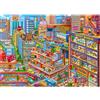 MOJIGE Puzzle da 1000 pezzi, rompicapo per adulti, un puzzle stimolante, giochi di puzzle per tutta la famiglia, regali per donne, regali per uomini, tema: centro affari