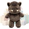 Generico Peluche Di Animali Che Corrono, 45/60 Cm, Delle Highlands, Panda, Maiale, Giocattolo Di Peluche, Bambola Morbida Con Zampe Che Si Muovono, Ideale Per Compleanni Di Bambini E Adulti, Cameretta Di