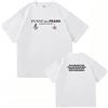 CAFDUE Europa E America Damiano David Grafica Stampata T-Shirt, Hip Hop Harajuku Casual Crew Collo Maniche Corte Tees Unisex per Uomini Donne(XS-3XL)(3,XXL)