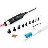 KinZon Kit di mirino con foro rosso laser Bore Sighter per calibro da 0.17 a 0.54 per lunetta di mira e pistola, softair