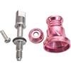 Helilyco Giunto di interfaccia per braccio oscillante in metallo, compatibile con modelli STRADIC Complex F4 Twin Power Cardif Wanford Nasciaero Sephia (rosa)