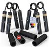FUNFLEX Set 4 Trainer Forza Presa, Resistenza 22-90kg, Allenatore Mano Dita, Grip Trainer Dita, Allenamento Forza Mano, Dita e Avambraccio, Attrezzo Fitness