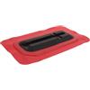 Luxshiny Adattatore per Scatola Pinne Paddleboard in PVC Rosso Montaggio Rapido Compatibile per Surfboard e Paddleboard Gonfiabili