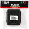 Trend Sinker Piombo Sub Plastificato da 1 kg - Zavorra Subacquea per Immersioni, Apnea e Pesca in Apnea, Peso Sub Ergonomico - Kit Piombo Sub da 1 a 6 kg Made in Italy (Nero 1 kg)