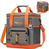 Fitense Borsa Termica Media 20L - Borsa Frigo Media 4 Strati Impermeabile, Borsa Frigo Portatile Pieghevole per Spiaggia, Viaggi, Picnic, Spesa, Kayak