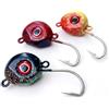 Generico Piombi Vertical Ball KAB 170-200-240 GR AMO 7/0 Extra Strong Speciale Dentice Cernia Palluccella PM Fishing Testa Piombata seppia calamaro sugarello traina verticale Trolling (170gr BLACK 1PZ)