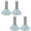 Nsaroche 3 X 4 Tappi Protettivi Isolanti per da Tenda, Copertura Protettiva per da Tendalino, Accessori per, Copertura Isolante, Resistenti per