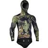C4 H.Dessault By C4 - muta MEROU CAMO spessore 5 MM - Muta da Pesca Subacquea, neoprene mimetico, certificato senza Ftalati e Latex (Giacca taglia 4)