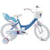 Tecnobike Shop Bici per Bambina Bicicletta Denver Albri Frozen - Taglia 16 pollici