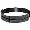 Enreluya Marsupio Running, Cintura da Corsa, Marsupi da Corsa Impermeabile Marsupio Sportivo Adatto per Jogging, Viaggi, Escursioni, Corsa, Tour in Bicicletta, Grigio Scuro