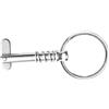 Hzoibyze Quick Release Pin Barca Perno Sgancio Rapido Cerniera Ponte Accessorio Montaggio Bimini Acciaio Inox Marino Adatto per Barca Escursione