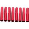 GRIRIW Inserti in Alluminio per Frecce 8 Pezzi Rosso - Accessori Filettati per Punte da 8 MM per Sessioni di Tiro al Bersaglio e Riparazione
