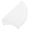 Cabilock Cuffia da Nuoto Protegge i Chioma Comfort per Adulti in Silicone Bianca e Resistente All'acqua, per Sport e Piscina