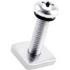 KIOALXZ Chiodi e bulloni Guarnizione Pinna Vite Acciaio per Inox 316 Attrezzatura da Surf Longboard Resistente e Affidabile Vite Pinna e Guarnizione Acciaio per Inox 316 Kayak