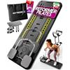 ASTINORDIC Pilates Reformer Pieghevole per Casa con Accessori + Guida 10 Esercizi | Mini Reformer Pilates | Tavola Board Multifunzionale | Attrezzi Fitness Casa | Kit Completo Home Gym