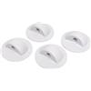 GATE 14 GATE14® Passacorda in PVC per Gommone e Tender Ø Foro 12 mm Conf. 4 Pz Colore Grigio