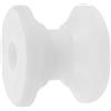 NOLITOY Anchor Roller in Nylon Resistente per Barca Ruota Spessa Bianca per Ancora Accessorio per Yacht Kayak e Rimorchi Sostituzione Facile e Duratura