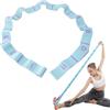 Jesustree Elastico Fasce di Resistenza, Yoga Stretching Band con 11 Loops, Cinghie da Yoga Elastiche Fitness Cinturino per Pilates, Allenamento, Stretching, Danza e Ginnastica