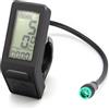 Generic Ebike Display LCD Mini Meter Pannello di Controllo KT-LCD4 Ciclismo Display Tachimetro Bord Computer Compatibile 24V 36V 48V 52V KT Controller Bicicletta Elettrica Pedelec Kit di conversione