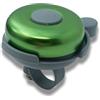 SYSTEM-S Campanello per bicicletta lucido, in alluminio, colore: verde